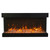 Amantii Trv View Extra Tall XL Smart 60" 3-Sided Built-in Electric Fireplace