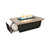 American Fyre Designs Reclaimed Wood Contempo LP Select Chat Height Outdoor Firetable