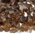 American Fireglass 1/4" Copper Reflective Fire Glass - 10 lb Jar