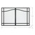 Dimplex 35" Glass Swing Doors for BF39STP & BF39DXP
