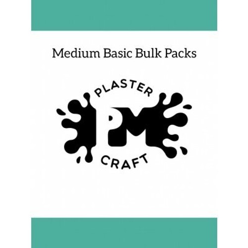 PM Plaster Craft Medium Basic Bulk Pack