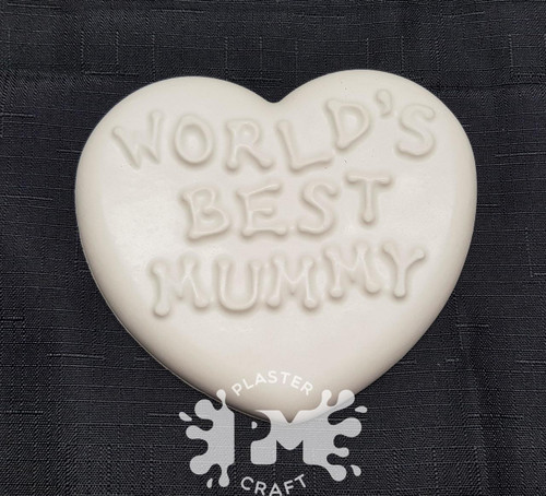 world's best mummy heart medium plaster