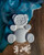 PM Plaster Craft Teddy Bear Medium Gift Pack