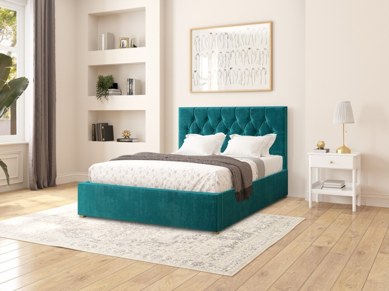 Fabric and Upholstered Beds