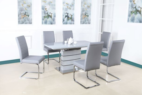 Chantelle Grey Dining Set