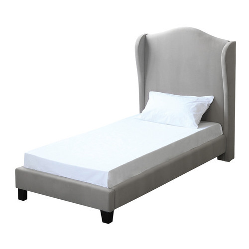 Chateaux  3'0" Single Bed Silver