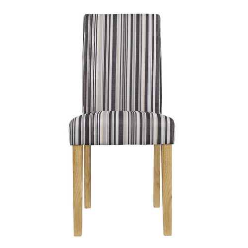 Lorenzo Dining Chairs Striped (Pack of 2)