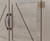Zurich 2 Door Console Table Grey Wood Grain