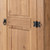 Corona 1 Door Wardrobe Distressed Waxed Pine