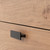 Leon 2 Drawer Coffee Table Medium Oak Effect