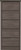 Lisbon 5 Drawer Narrow Chest Black Wood Grain