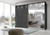 Berlin Sliding Door Wardrobe 4 Door Panels 217 cm Height by WEIMANN