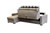 france Corner Sofa Bed with Foam Mattress