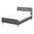 Loft 5'0" King Size Bed Grey