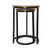 Java Nest of Tables Black Frame-Distressed Tops