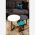 Jasper Nest of Tables Solid Oak-Funky Coloured Tops