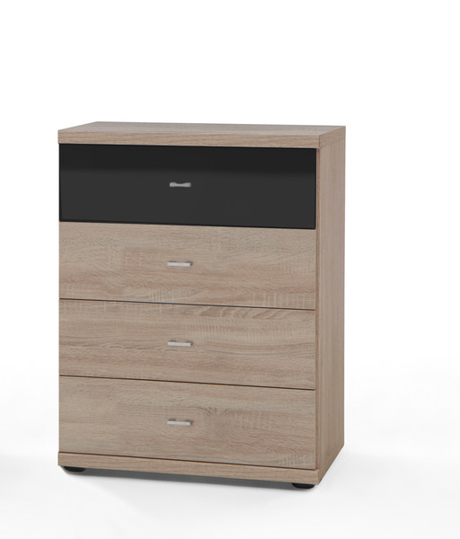 Weimann 4 Drawers 47cm Unit with Black Sliding feet