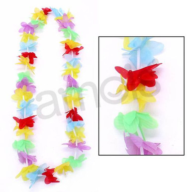 Rainbow Flower Lei