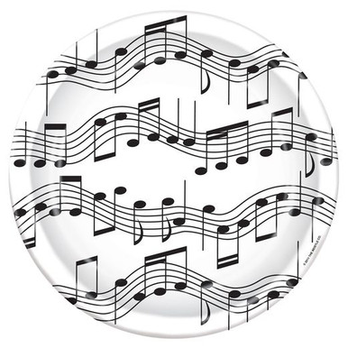 Musical Notes Plates 9