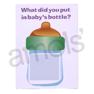 Baby Shower Scratch Tickets