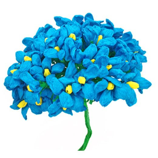 Turquoise Terecitas Flowers | Fiesta Party Supplies