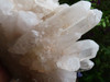 Natural XL Floater Quartz Crystal Cluster from Madagascar