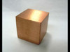 1 Inch Square Solid Copper Cube