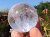 Polished Clear Crystal Spheres / Balls - Madagascar