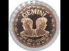 Astrology Copper Coin Collection:  Gemini