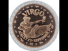 Astrology Copper Coin Collection:  Virgo