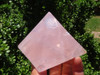 Polished Rose Quartz Crystal Pyramids  - Madagascar - Grab Bag