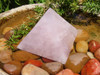 Polished Rose Quartz Crystal Pyramids  - Madagascar - Grab Bag