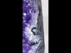 Amethyst Crystal Tower: Cut base - Polished  Sides - Excellent Color - 12" Tall