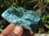 Natural Drusy Coated Chrysocolla Specimens with Crystalline Fibrous Malachite