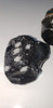 Unpolished Natural Snowflake Obsidian Specimens