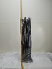 Beautiful Orthoceras Tower / Sculpture.  Over 19" Tall.