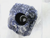 Sodalite Natural Rock Tea Light Candle Holder