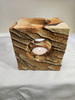 Cubic / Box Arizona Sandstone Natural Rock Tea Light Candle Holder