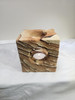 Cubic / Box Arizona Sandstone Natural Rock Tea Light Candle Holder