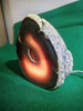 Polished Face Natural Agate Cut Geode Lamp