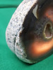 Polished Face Natural Agate Cut Geode Lamp