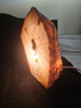 Cut and Polished Face Natural Agate Geode Lamp 