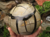 Extra Large Polished Septarian Dragon Egg / Sphere with door