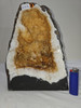 Citrine Church Crystal Cathedral Geode - almost 11 inches tal