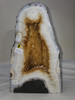 Citrine Church Crystal Cathedral Geode - 11 inches tall 