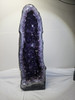 Amethyst Church Crystal Cathedral Geode Tower:  Great Purple Color - 28 inches Tall