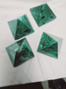 Malachite Mosaic - Polished Pyramid - 2.1" 