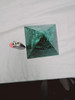 Malachite Mosaic Polished Pyramid - 4" 