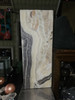 Beautiful Stone Onyx Table Lamp - 16" Tall - Rich Earthy Colors  - Mexico