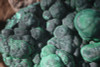 Large Botryodial Malachite Display Piece